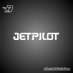 Jetpilot Logo Lettering Sticker